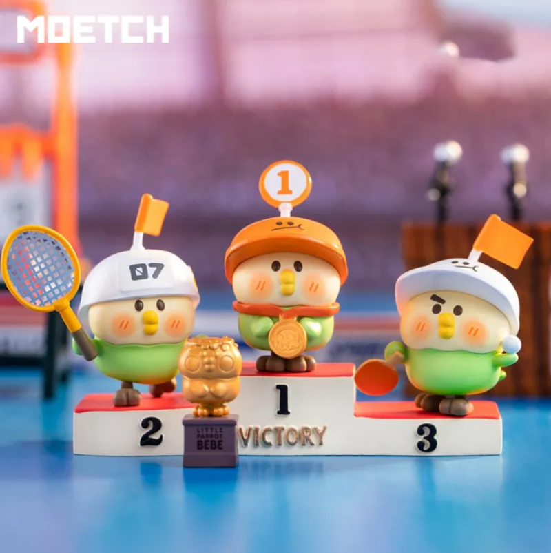 [MOETCH TOYS] Little Parrot BEBE School Sports Series Blind Box