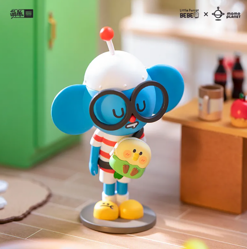 [MOETCH TOYS] Little Parrot BEBE X MOMO Planet Series Blind Box