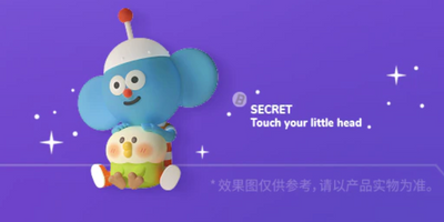 [MOETCH TOYS] Little Parrot BEBE X MOMO Planet Series Blind Box