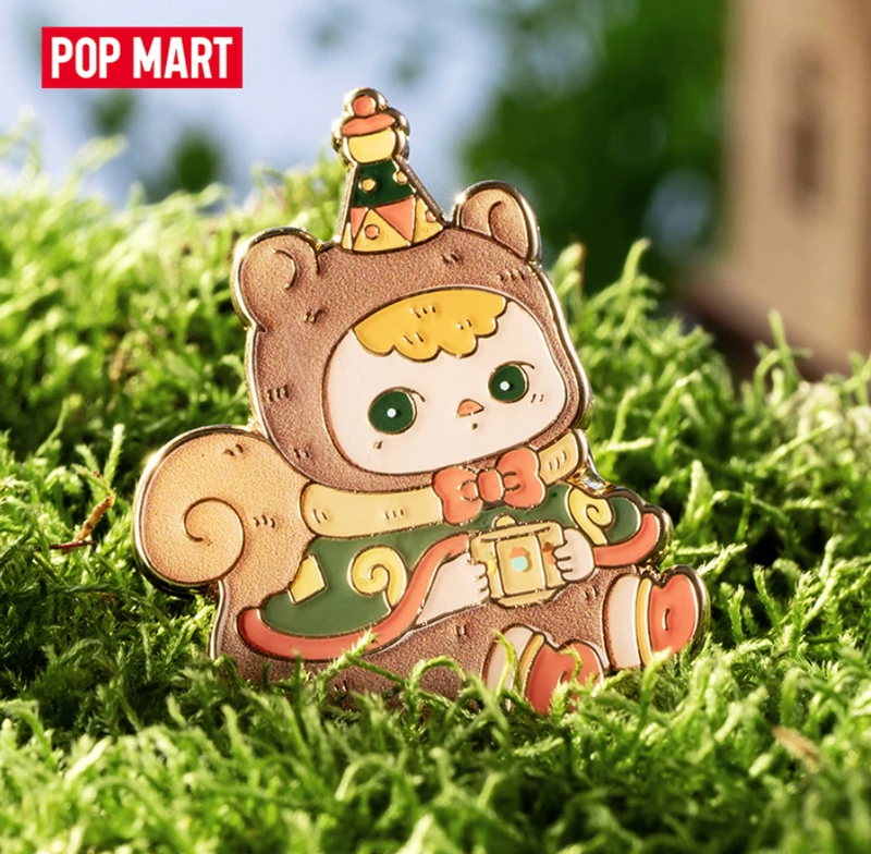 [POP MART] Pucky Animal Tea Party Series Blind Box Badge