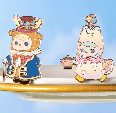 [POP MART] Pucky Animal Tea Party Series Blind Box Badge