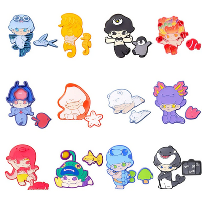 [POP MART] Dimoo Aquarium Series Blind Box Badge