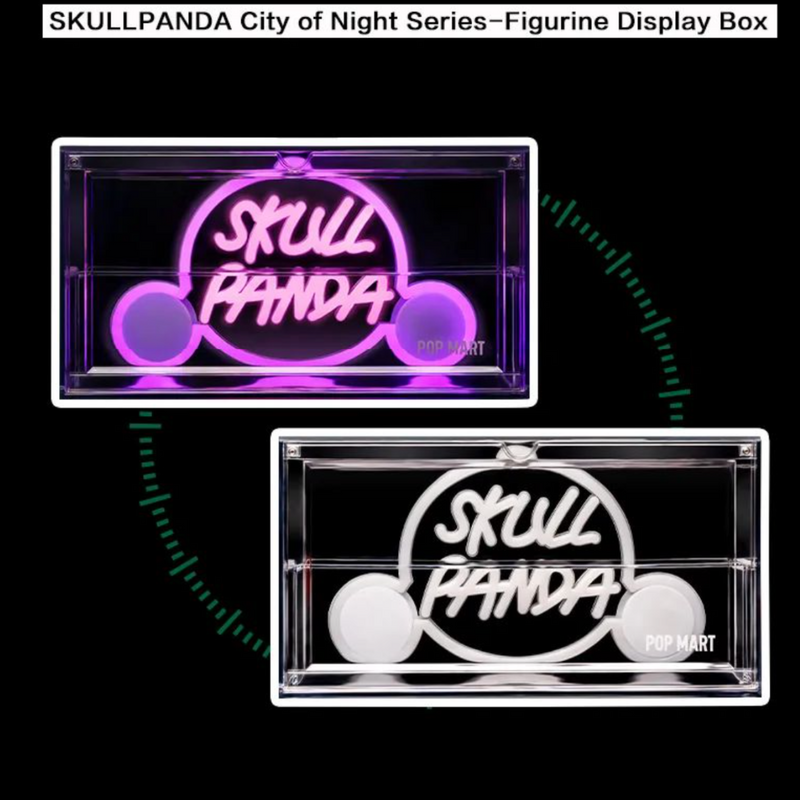 [POP MART] SKULLPANDA City of Night Series - Figurine Display Box