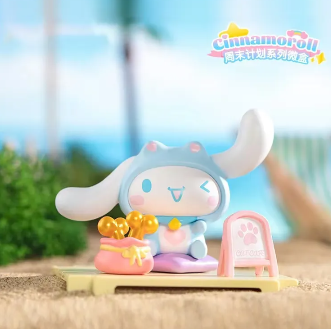 [MOETCH TOYS] Cinnamoroll Weekend Plan Series Blind Box