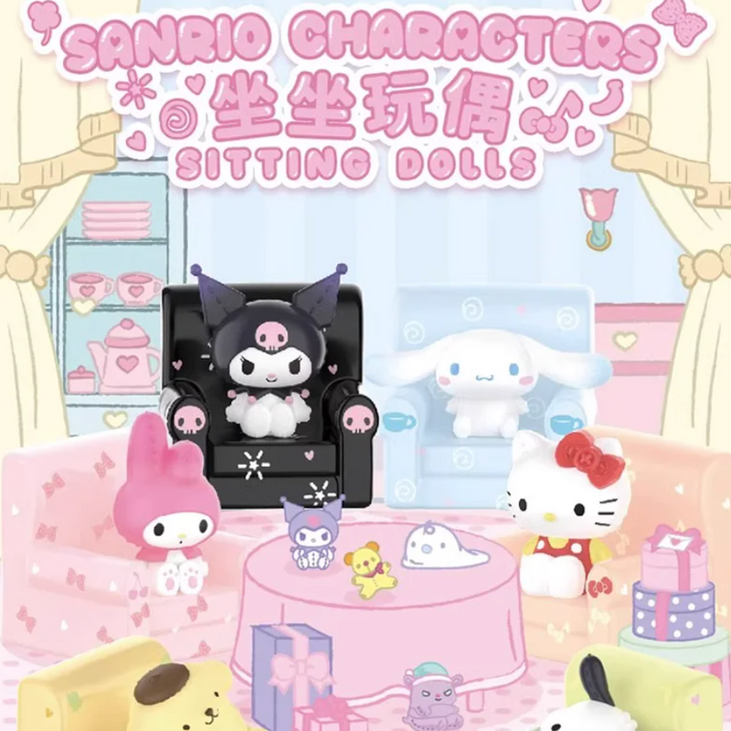 [TOP TOYS] Sanrio Characters Sitting Dolls Series Blind Box