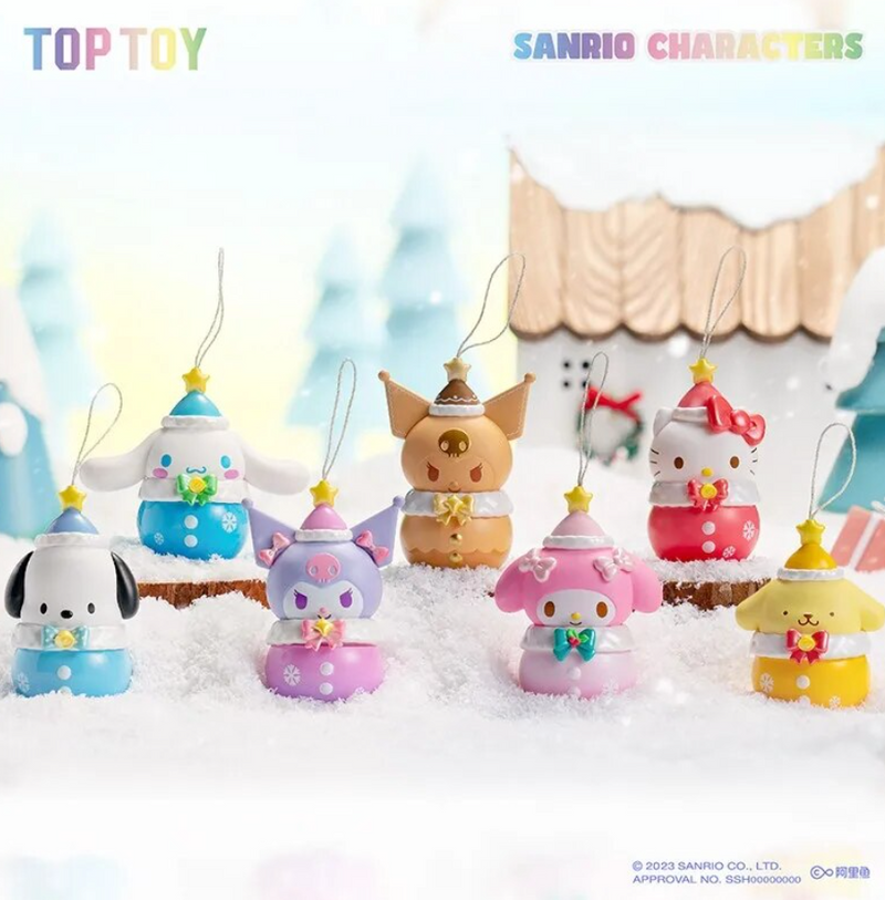 [TOP TOYS] Sanrio Winter Water Sound Bell Series Blind Box