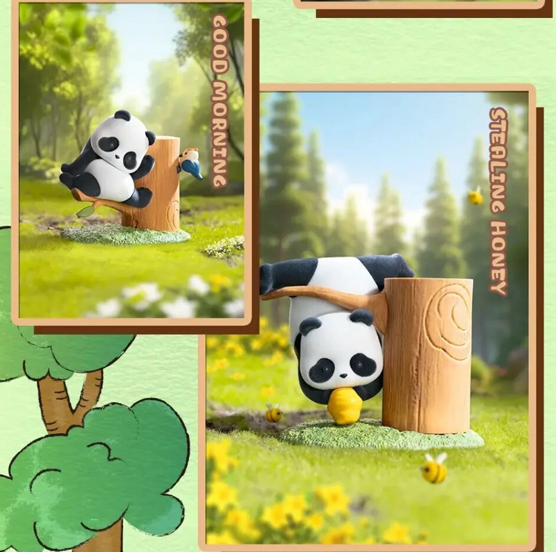 [52TOYS] Panda Roll Tree-Climbing Pandas Series Blind Box