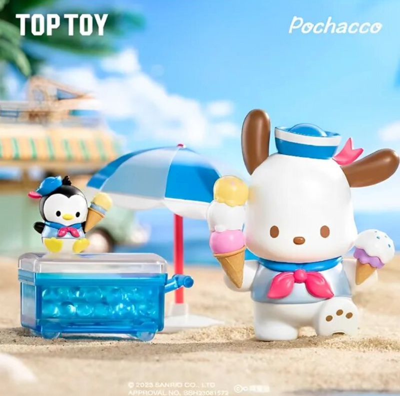 [TOP TOYS] Pochacco Holiday Beach Series Blind Box