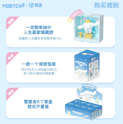 [MOETCH TOYS] Cinnamoroll Wish List Series Mini Box