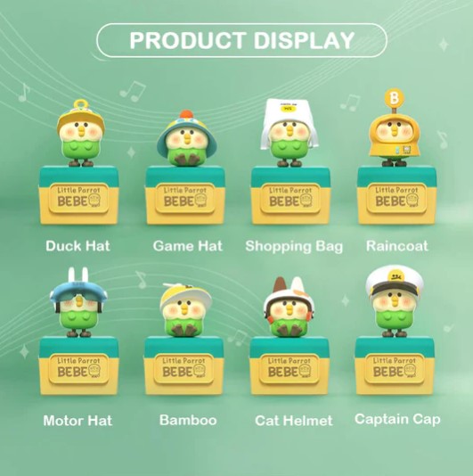 [MOETCH TOYS] Little Parrot Bebe: Daily Fantasy Music Box Series Blind Box