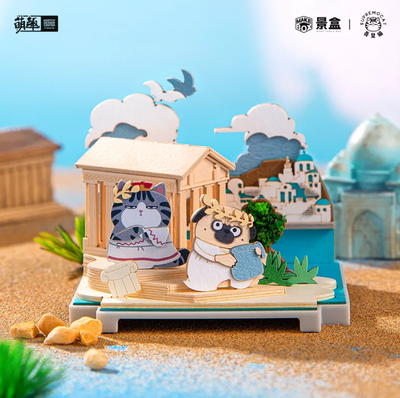 [MOETCH TOYS] Wuhuang Bazahey Travel Around The World Series Scene Blind Box